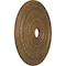 Ekena Millwork Cole Ceiling Medallion (Fits Canopies up to 9 1/8"), 25 3/8"OD x 3 3/8"ID x 1 3/8"P, Rubbed Bronze CM25CORZS - alternate 2